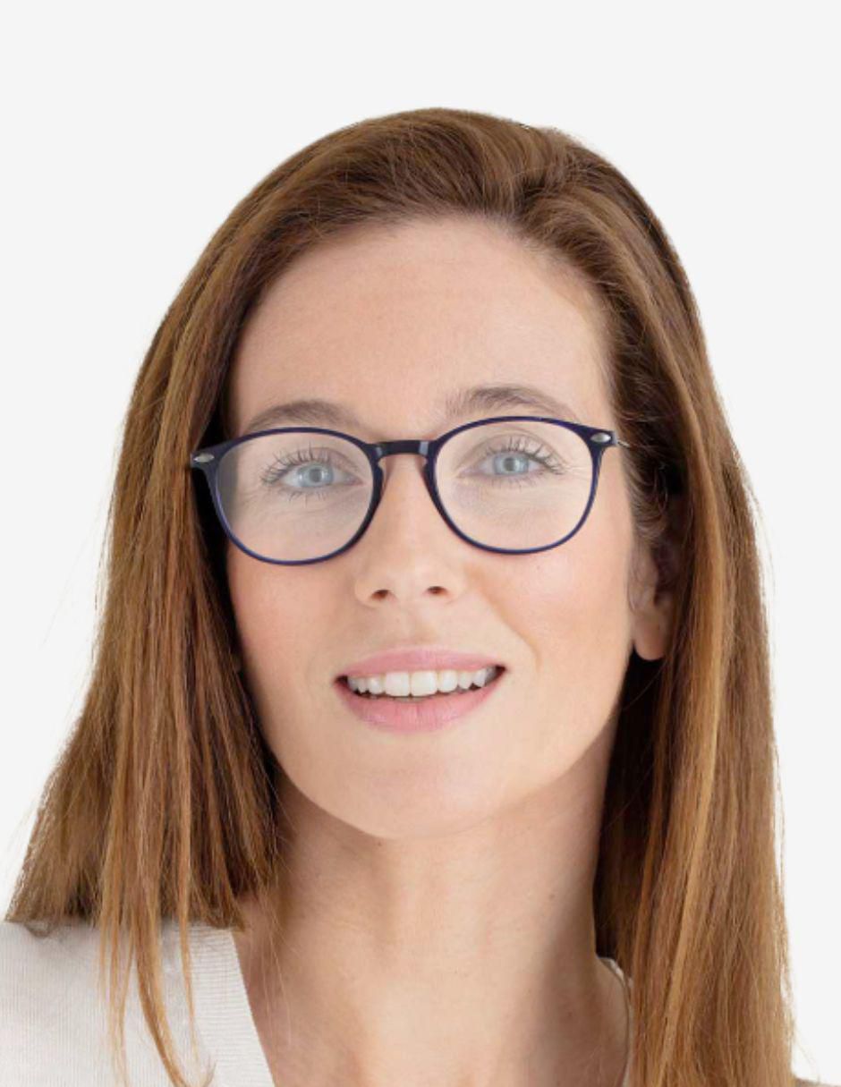 Lentes de lectura Alba Navy unisex 5