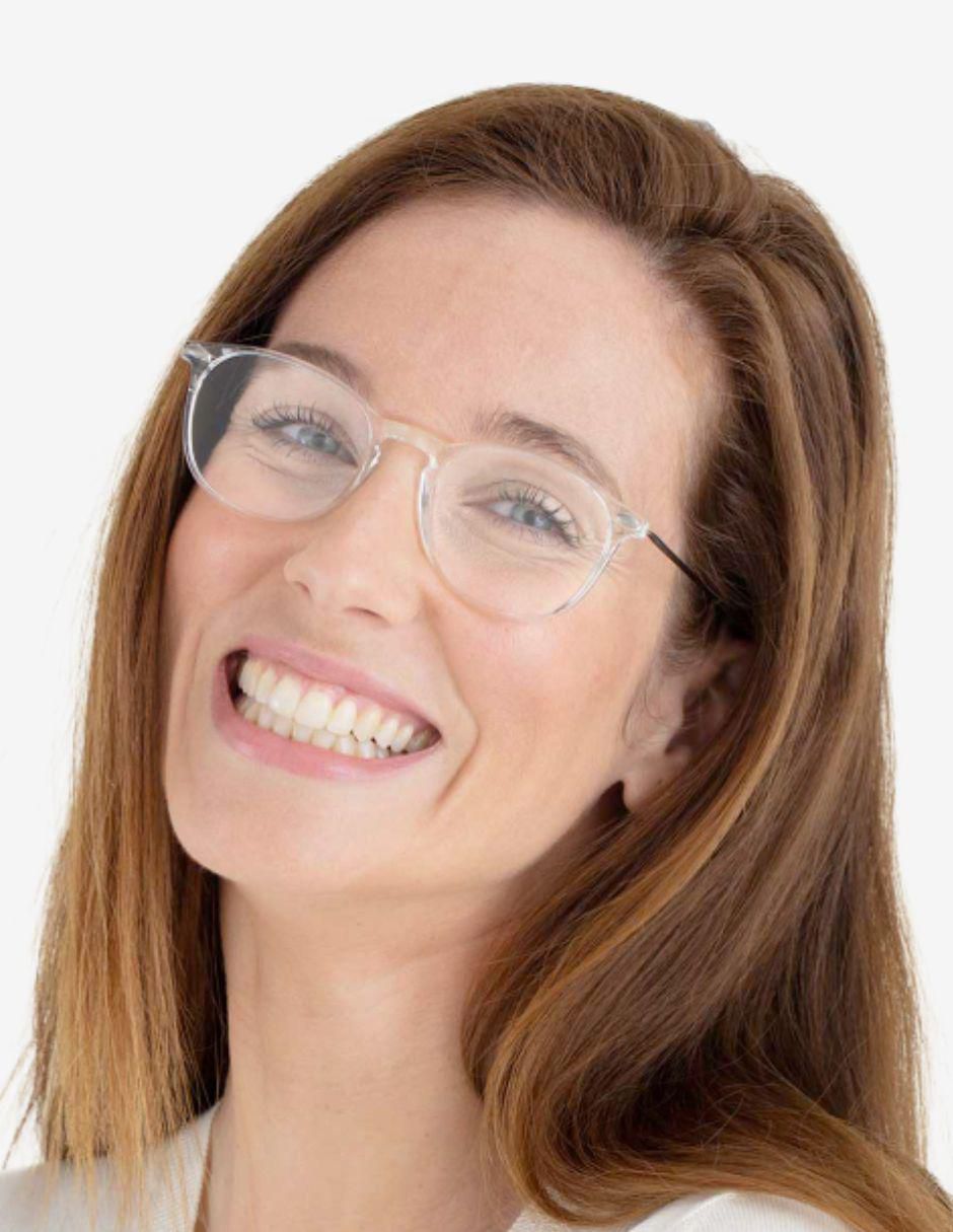 Lentes de lectura Alba Crystal unisex 6