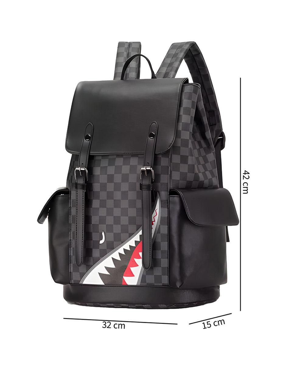 Mochila escolar impermeable para hombre 5