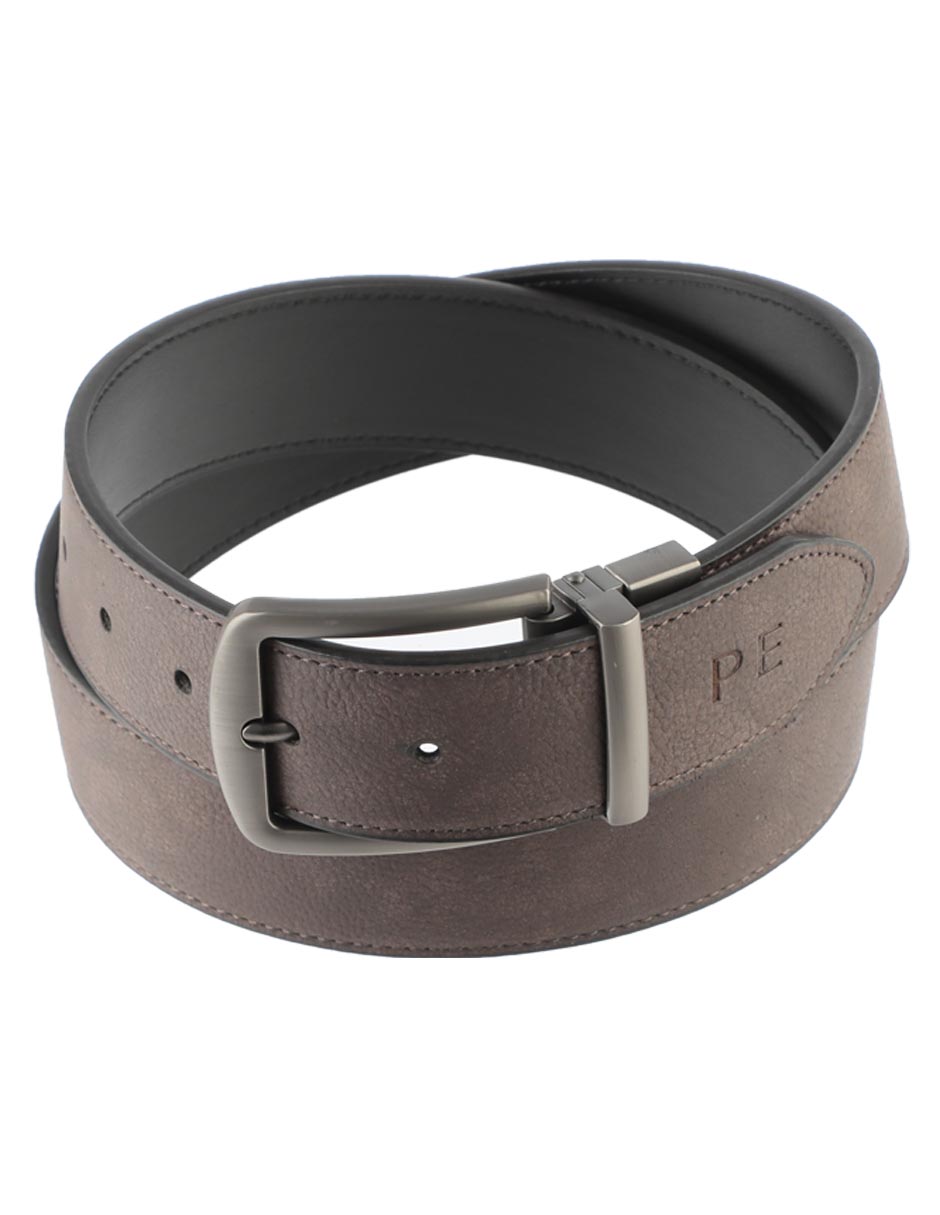 Cinturón de piel para hombre