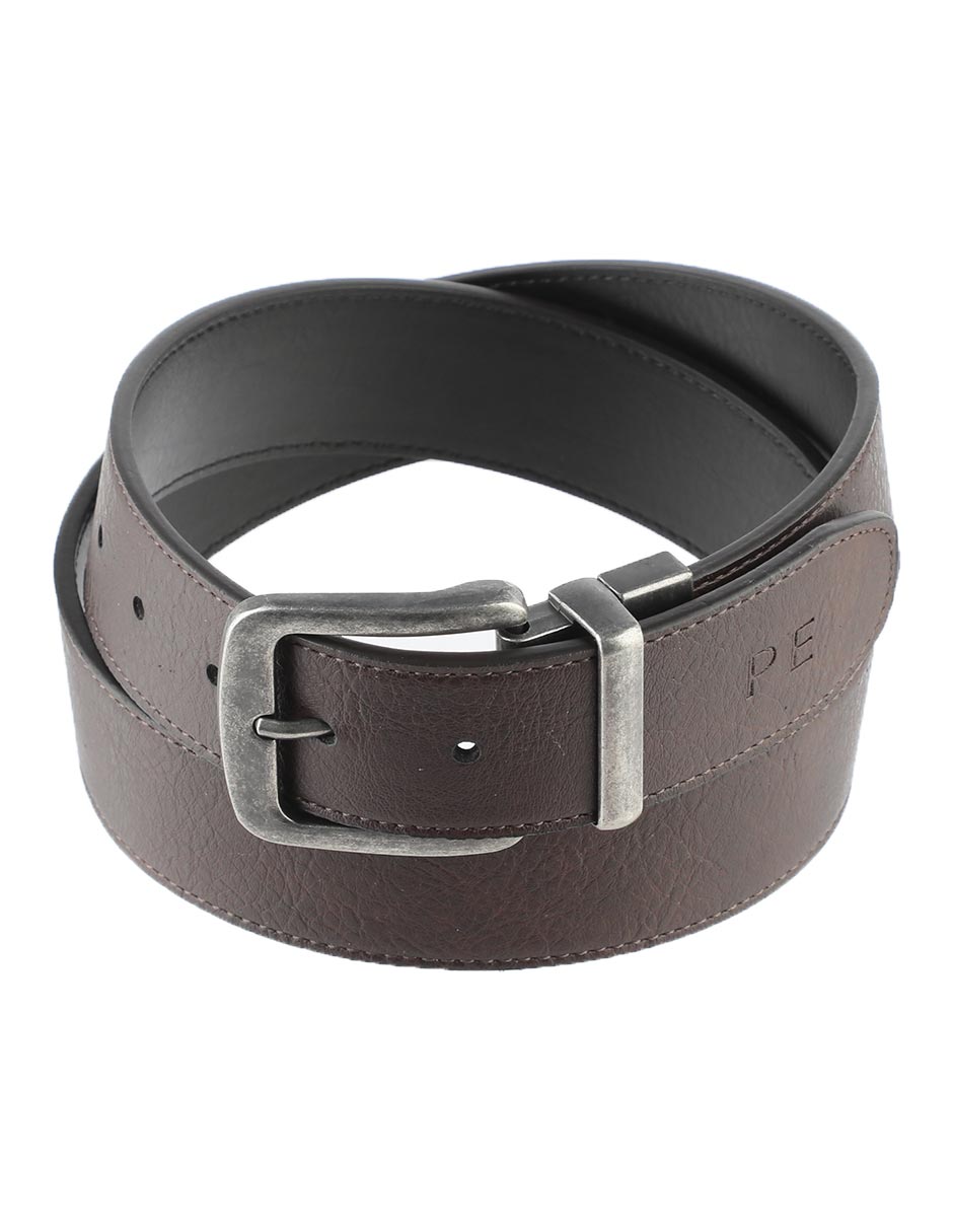 Cinturón de piel para hombre