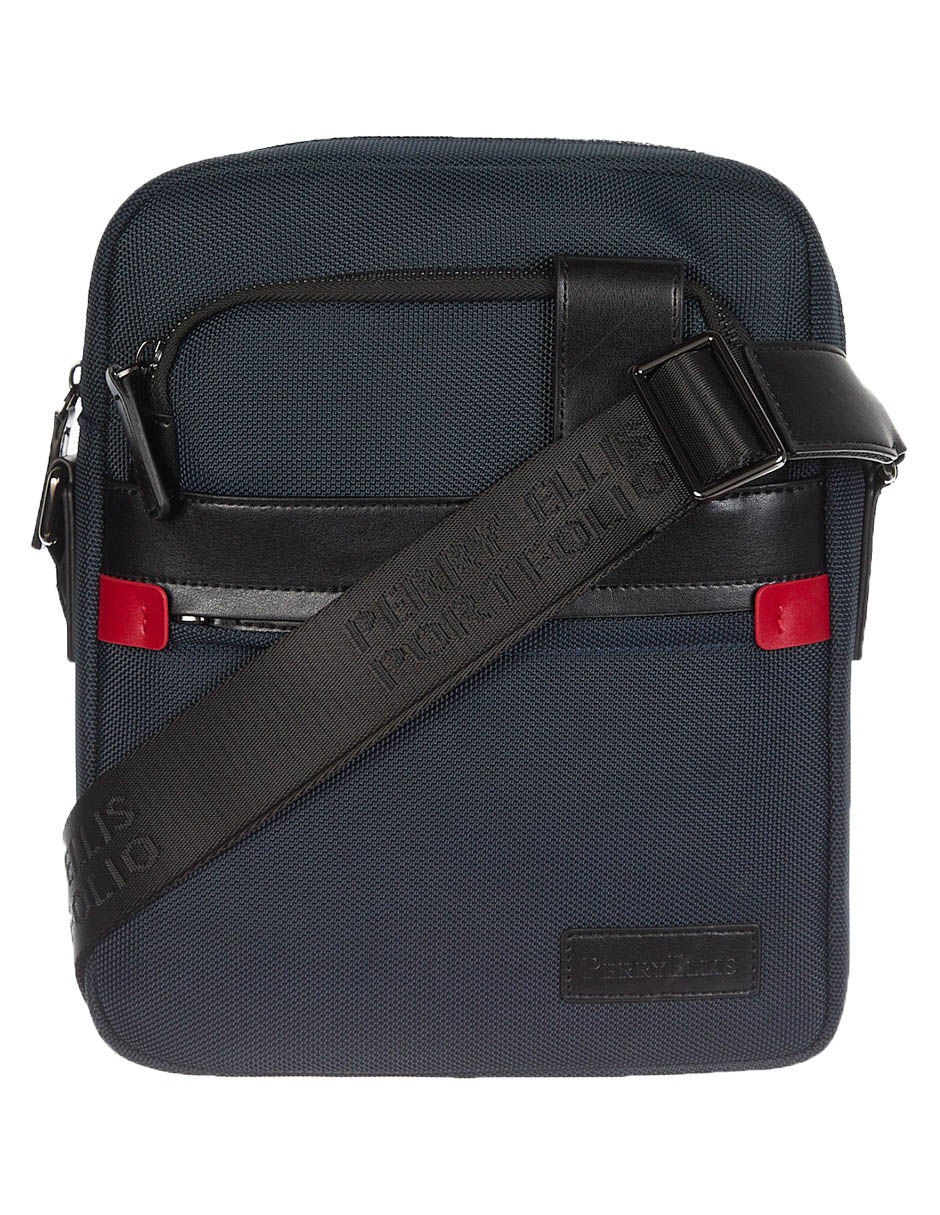 Bolsa bandolera Perry Ellis para hombre Liverpool