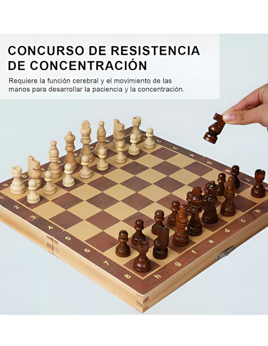 Ajedrez de madera 2
