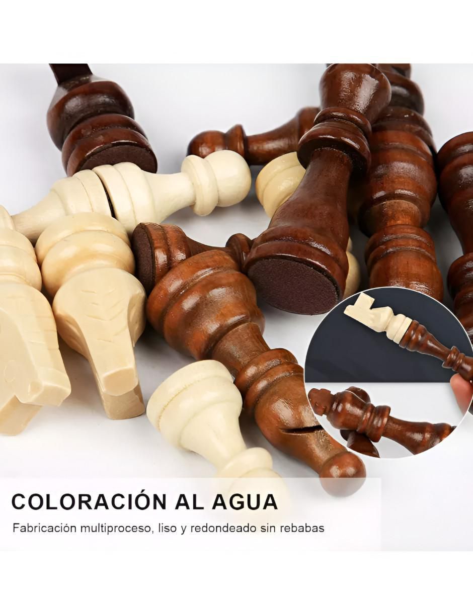 Ajedrez de madera 3