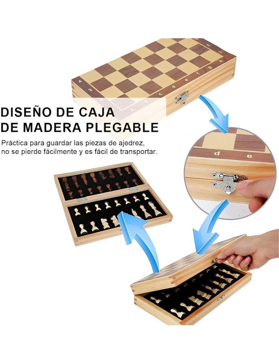 Ajedrez de madera 4