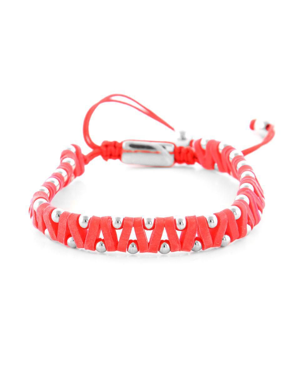 Pulsera kpenko "de" caucho sin kilataje flexion "con acabado" brillante