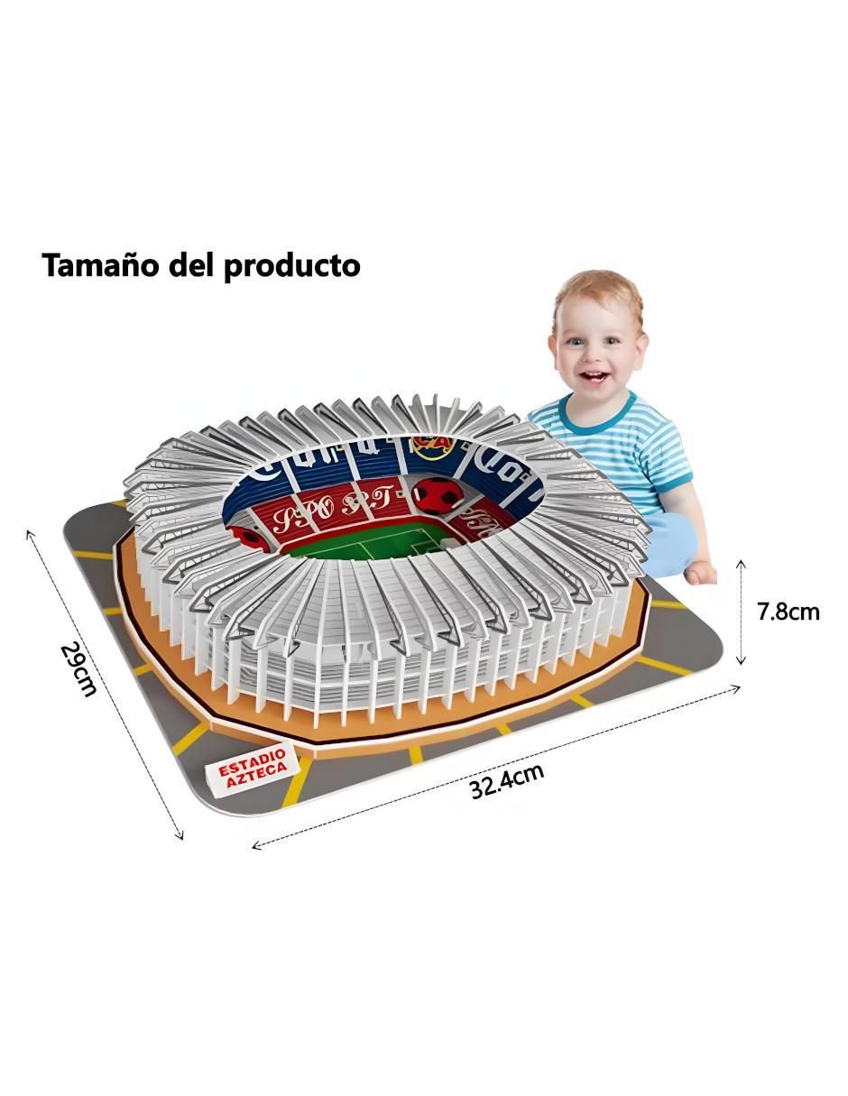 Rompecabezas Estadio Camp Nou, Barcelona Estadio Azteca 160 piezas 4