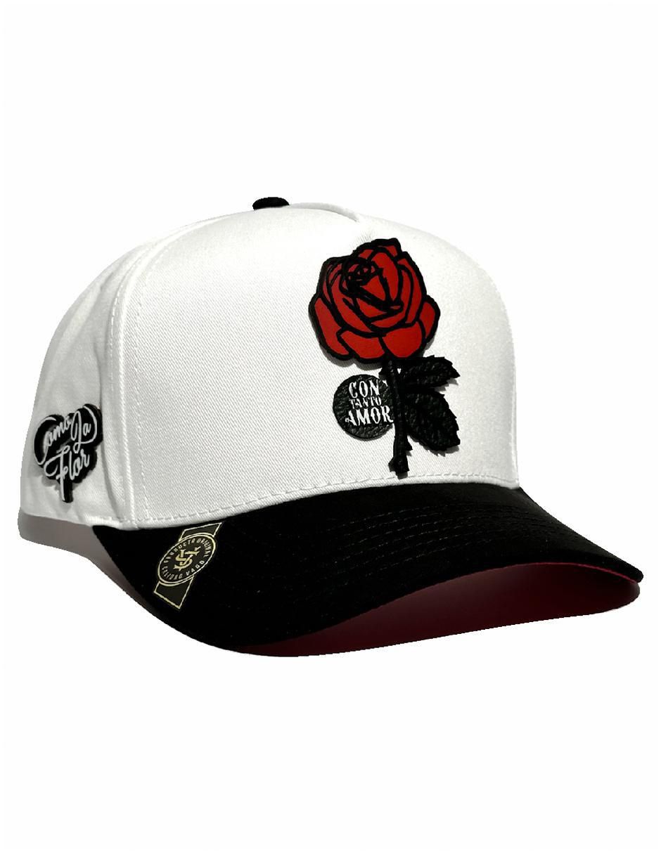 Gorra con visera curva Como La Flor unisex