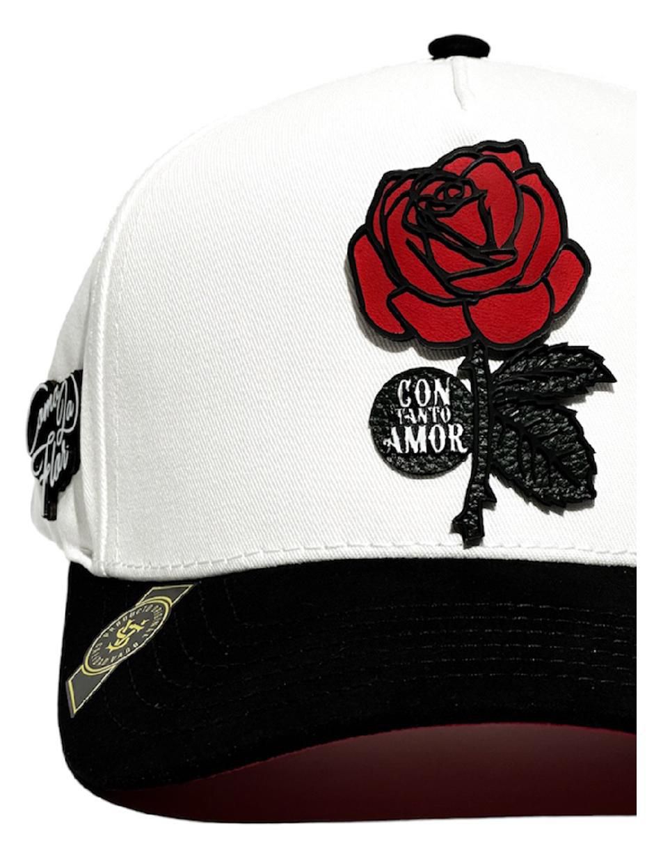 Gorra con visera curva Como La Flor unisex 4