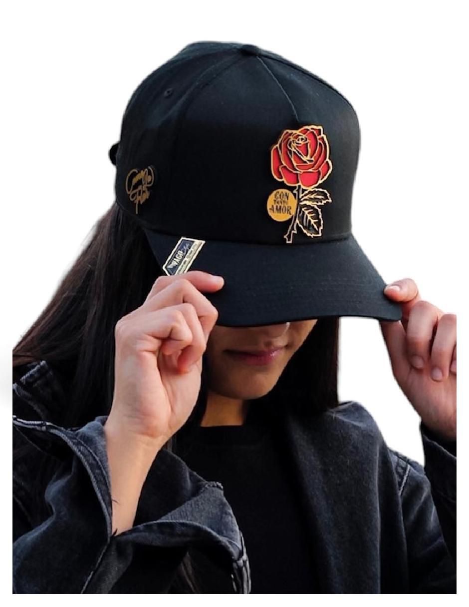 Gorra con visera curva Como La Flor unisex 3
