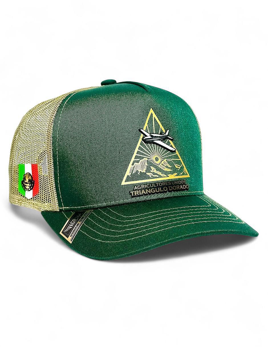 Gorra con visera curva Triangulo dorado unisex