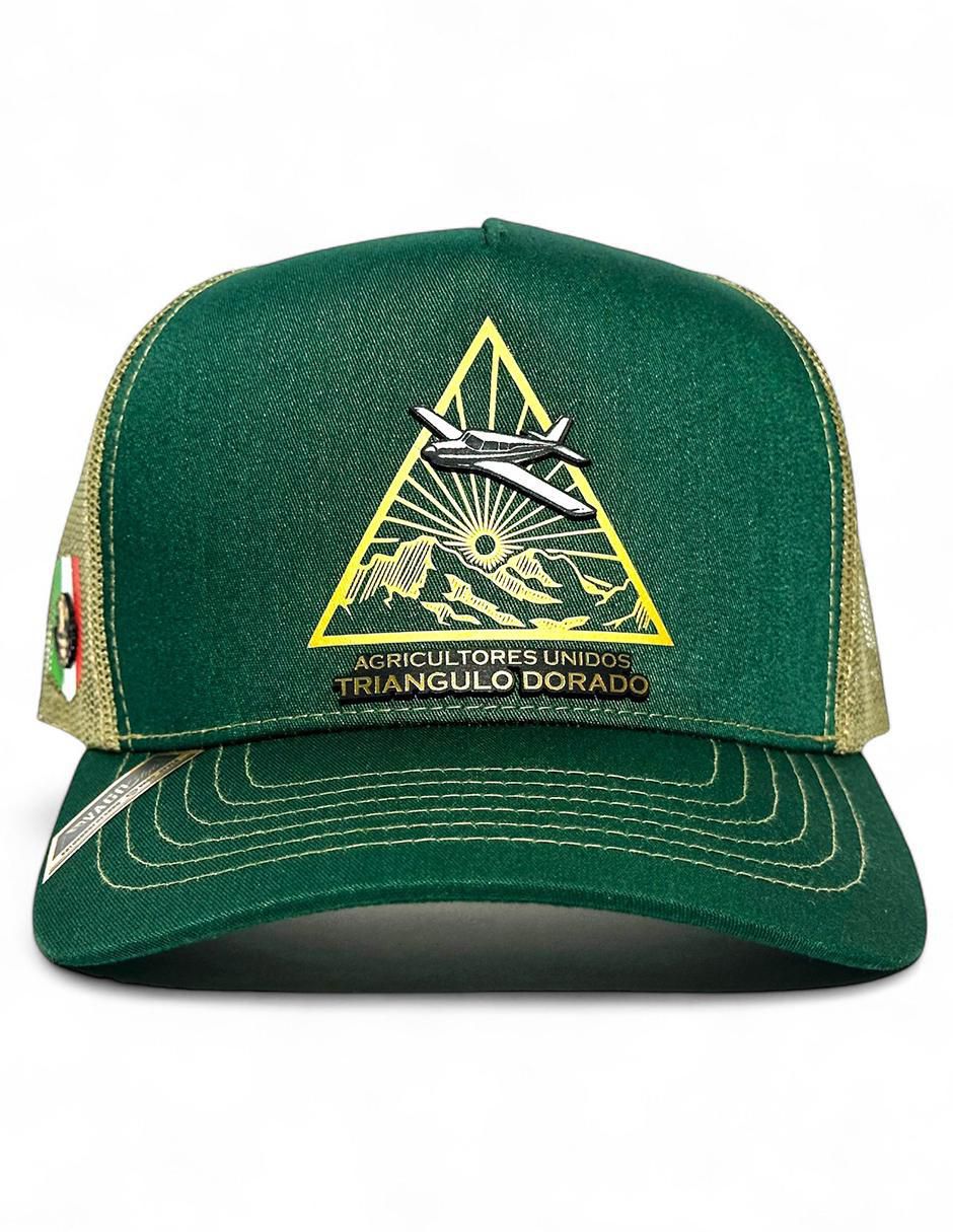 Gorra con visera curva Triangulo dorado unisex 2