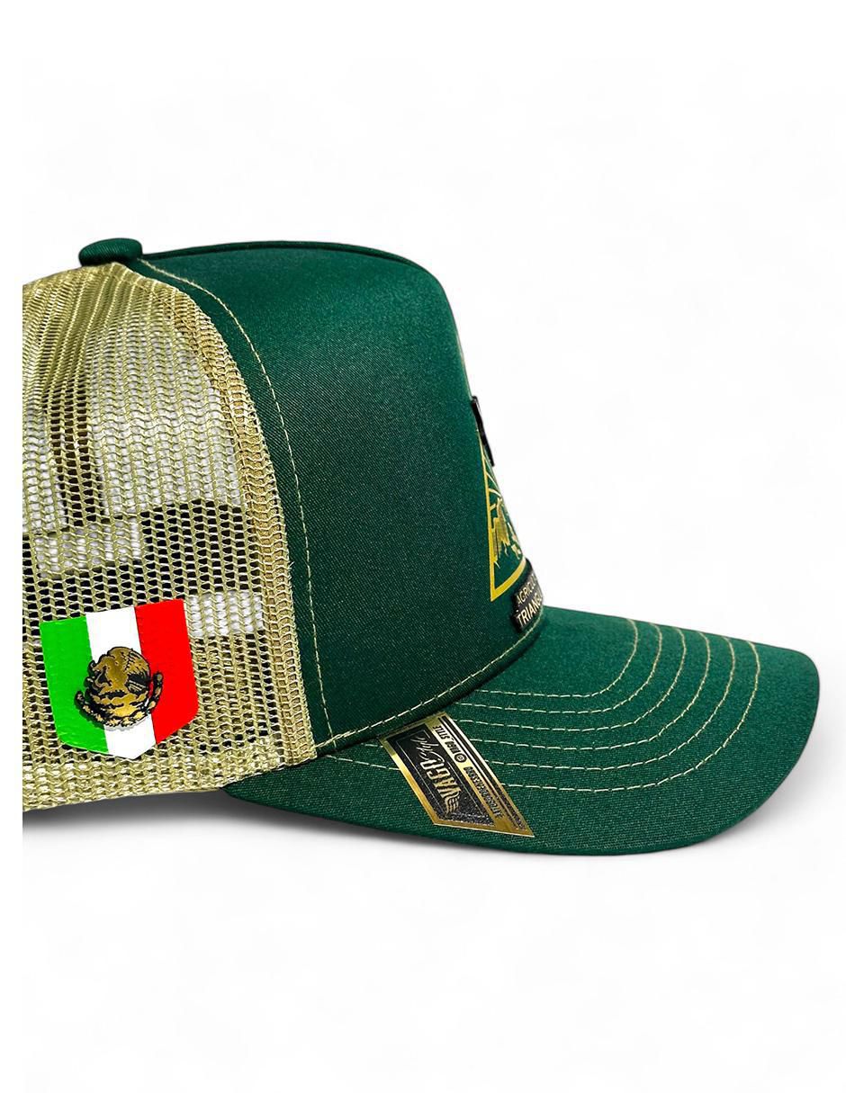 Gorra con visera curva Triangulo dorado unisex 4