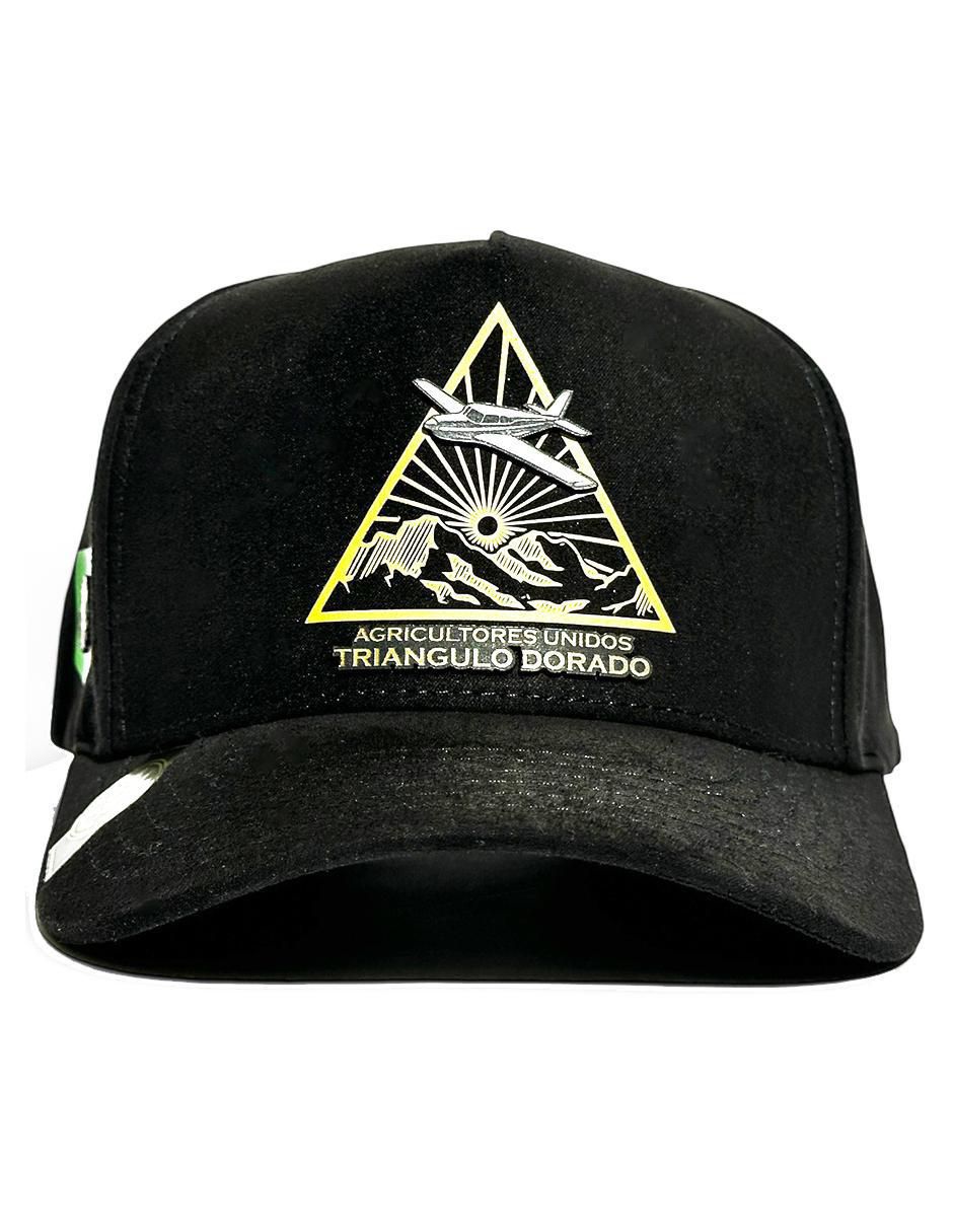Gorra con visera curva snapback Triángulo dorado para adulto 2