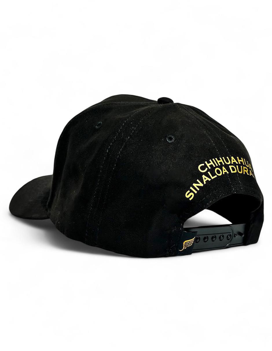 Gorra con visera curva snapback Triángulo dorado para adulto 4