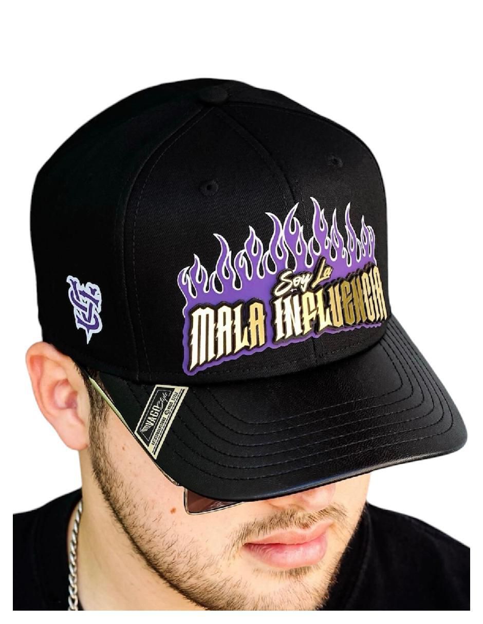 Gorra con visera curva Mala Influencia adulto 3