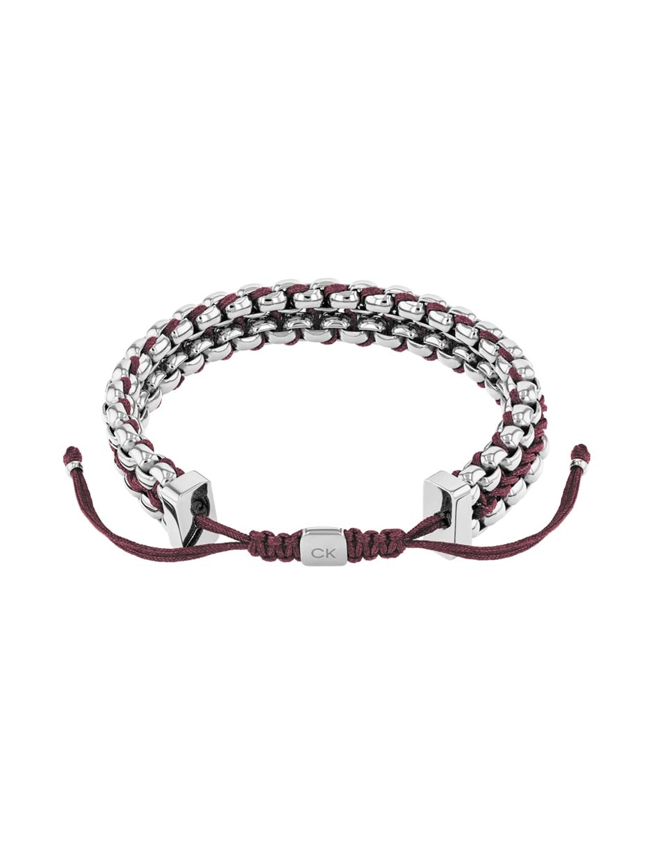 Pulsera Ck Fused con acabado brillante 2