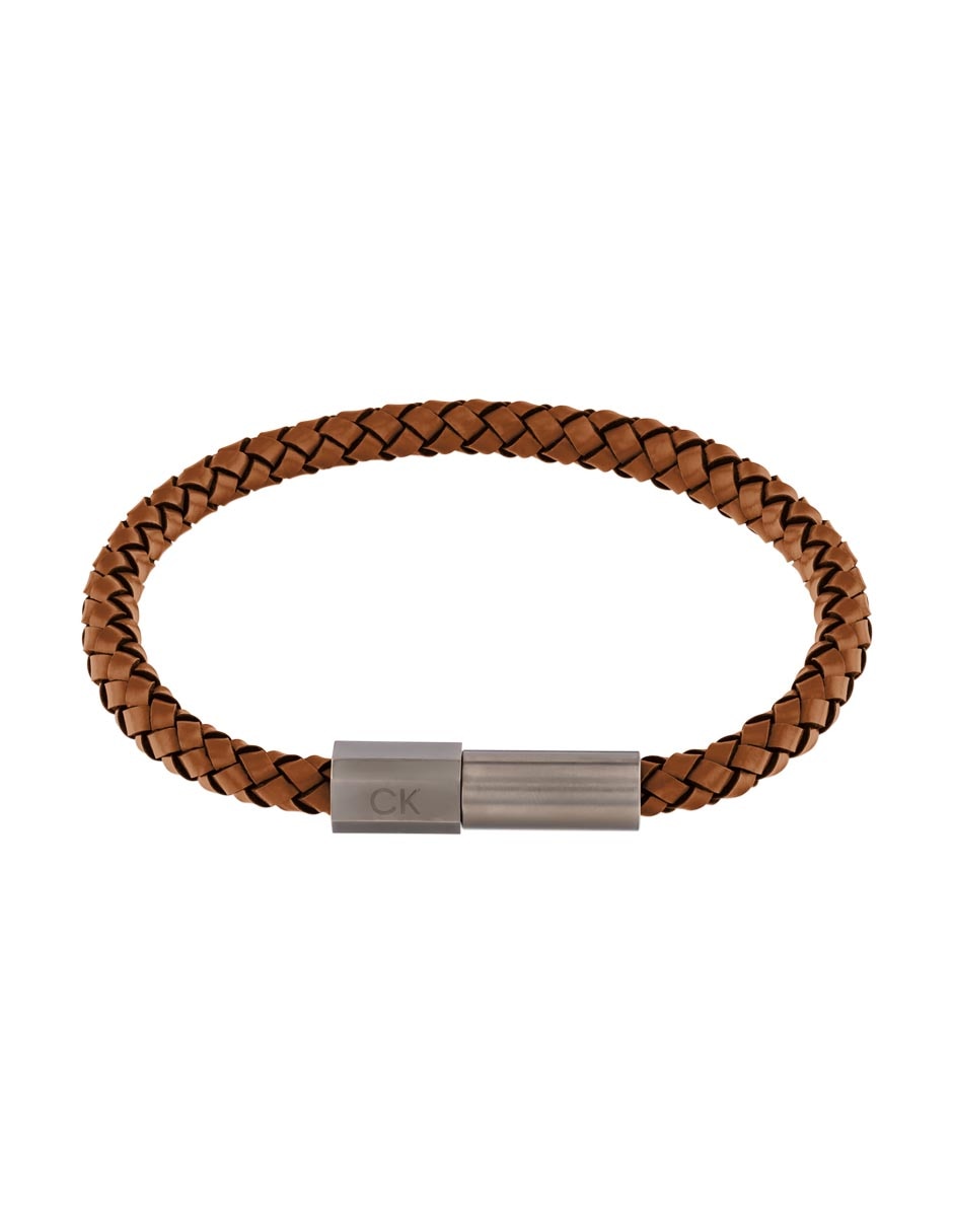 Pulsera Industrial Facets con acabado mate