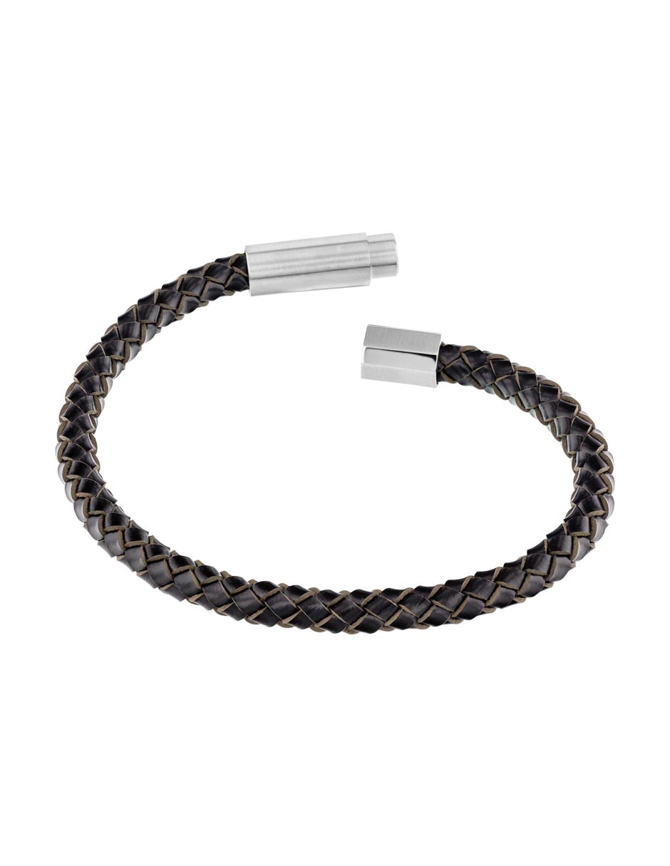 Pulsera Industrial Facets con acabado mate 2