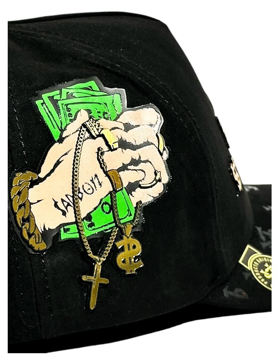 Gorra con visera curva snapback Luxury adulto 3