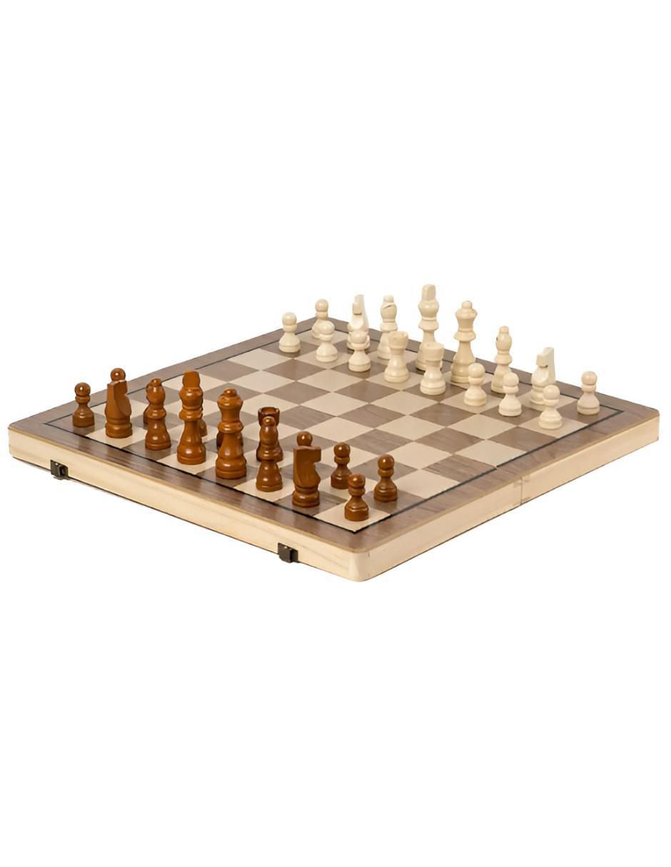 Ajedrez de madera
