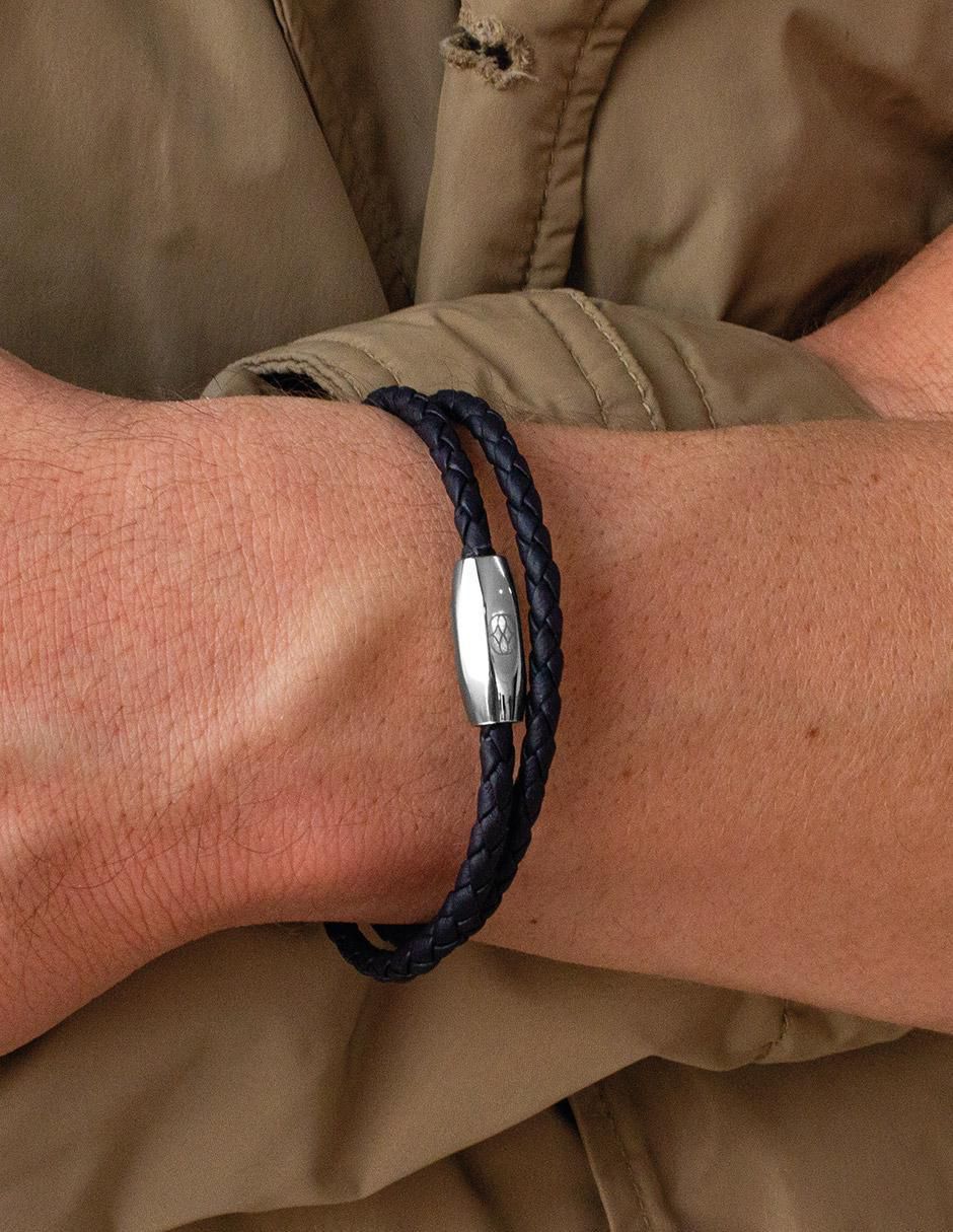 Pulsera de piel Numana 3