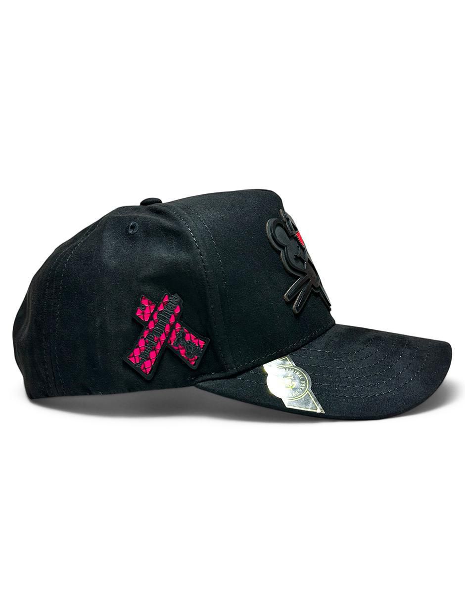 Gorra con visera curva snapback Pantera Negra adulto 3