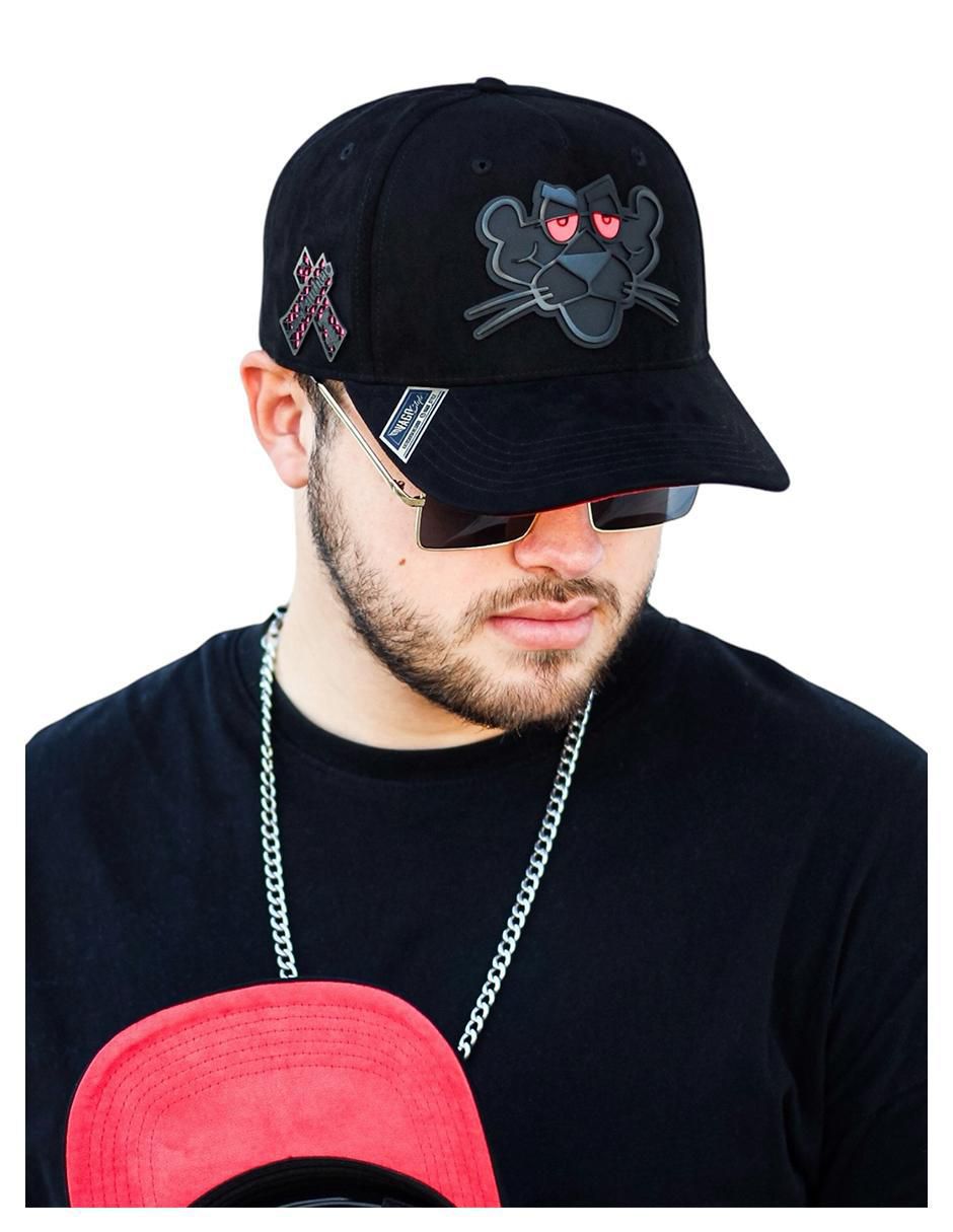 Gorra con visera curva snapback Pantera Negra adulto 5