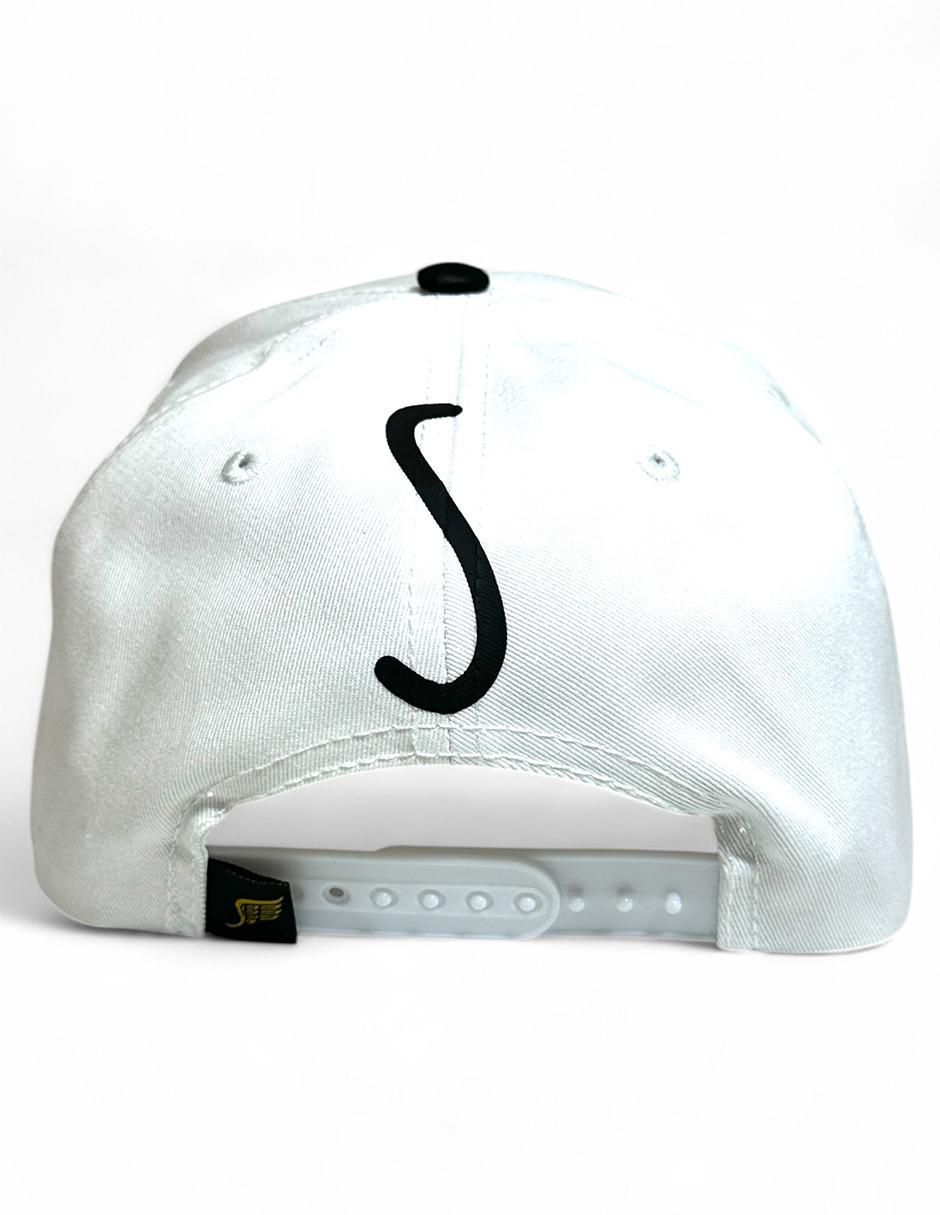 Gorra con visera curva snapback Pantera blanca adulto 4