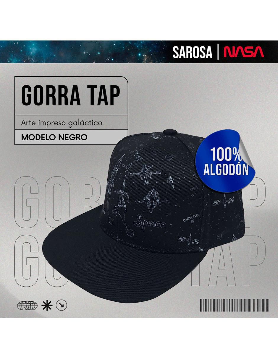 Gorra visera plana broche casual Nasa para hombre 2