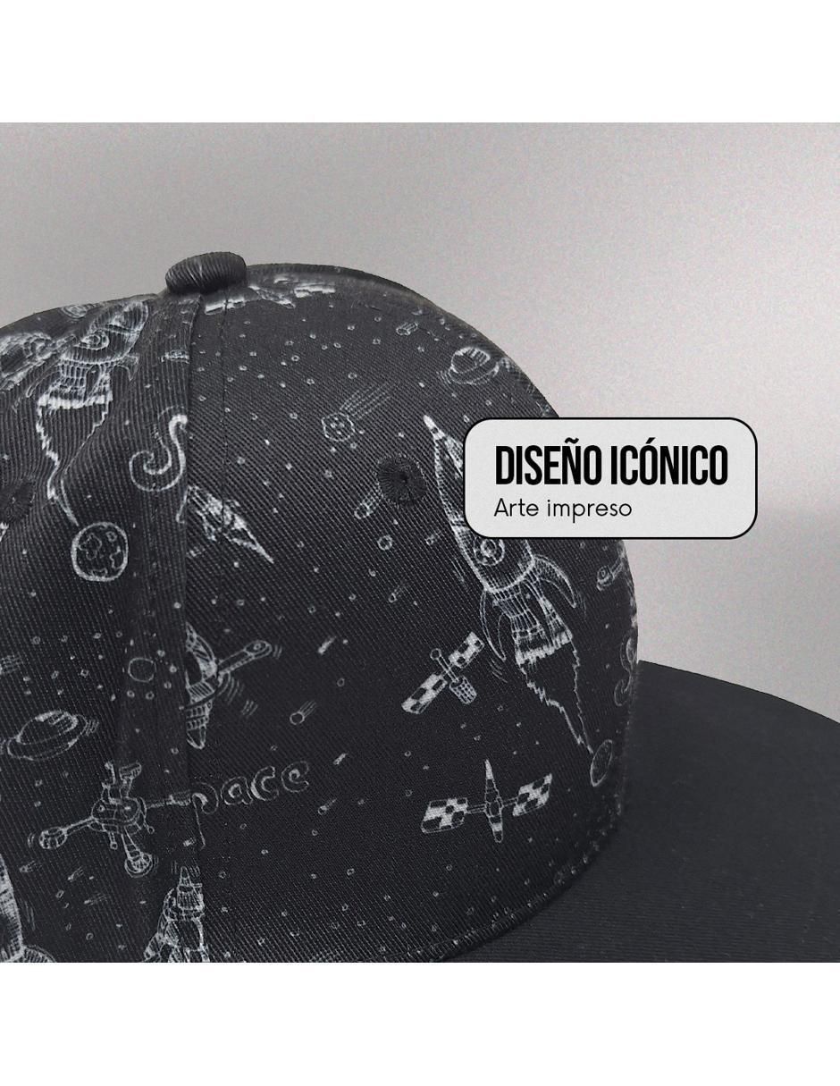 Gorra visera plana broche casual Nasa para hombre 5
