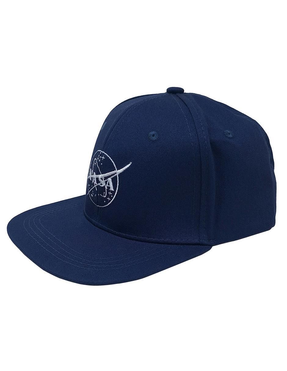 Gorra visera plana broche casual Nasa para hombre