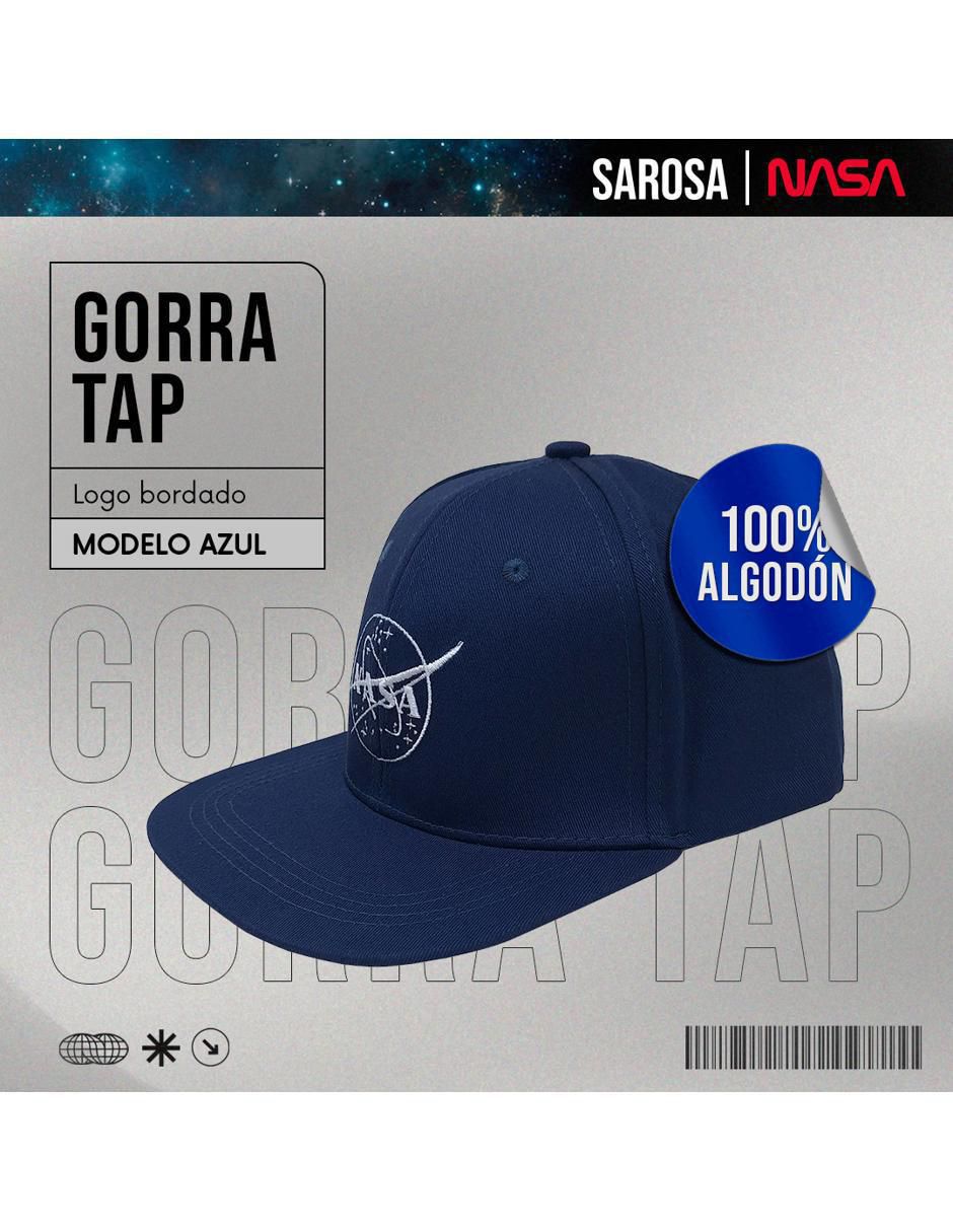 Gorra visera plana broche casual Nasa para hombre 2