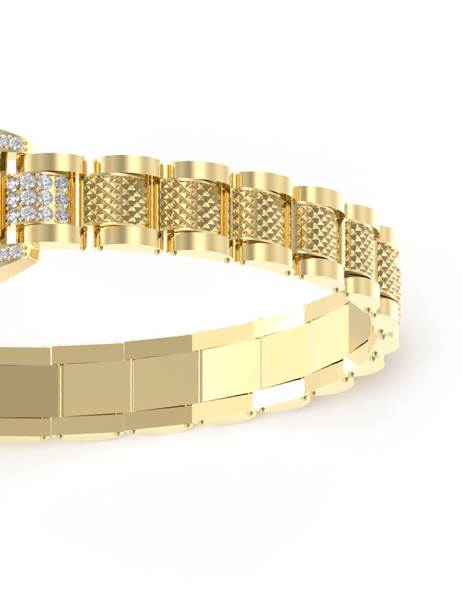 Brazalete Lion King con acabado pulido 3