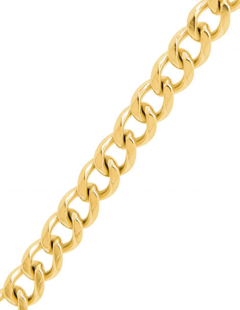 Pulsera con acabado chapa de oro 3