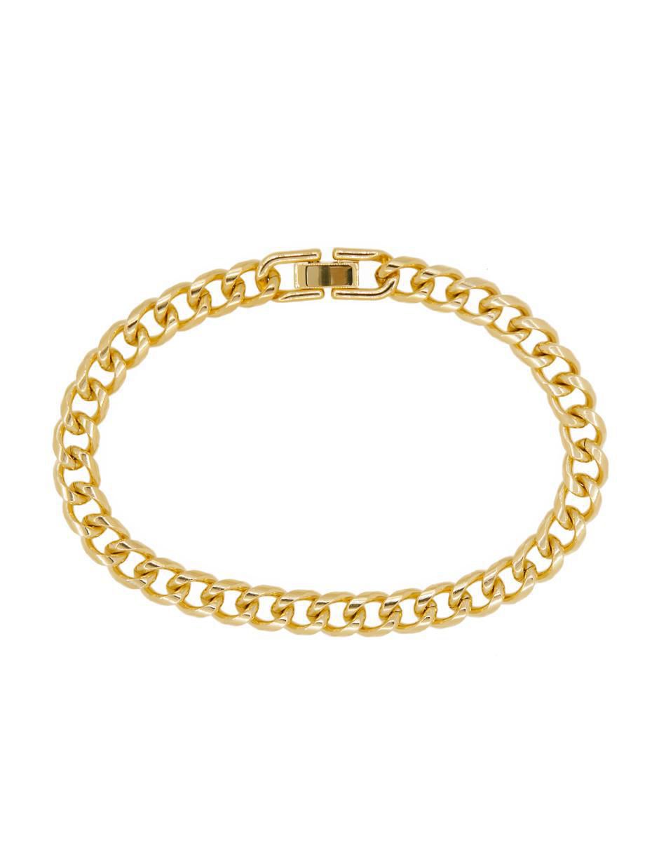 Pulsera con acabado chapa de oro Pulsera con acabado chapa de oro