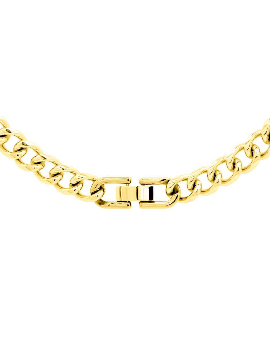 Pulsera con acabado chapa de oro 2