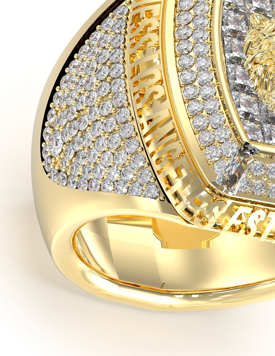 Anillo Lion King León zirconia brillante 2