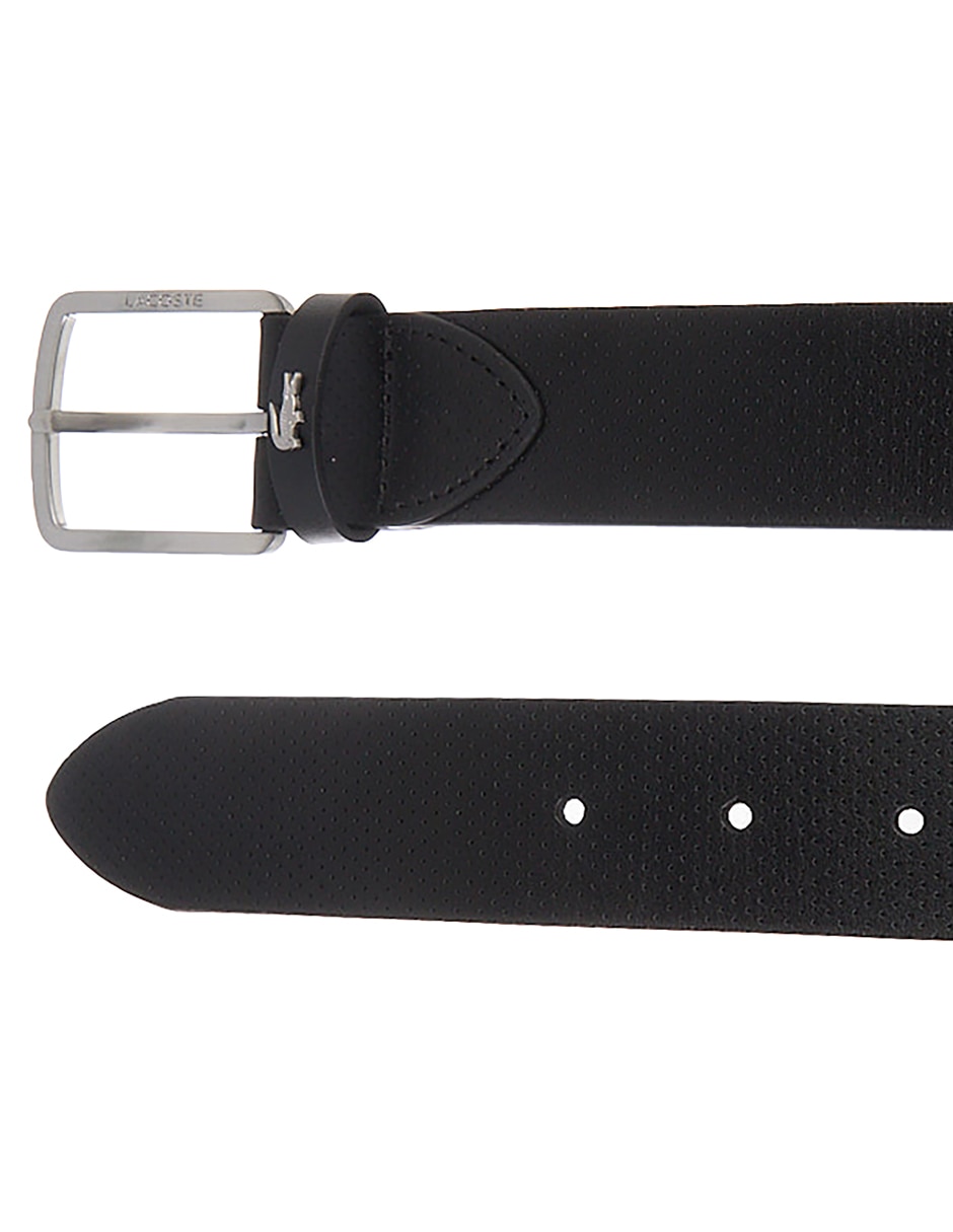 Set cinturón de piel para hombre 4