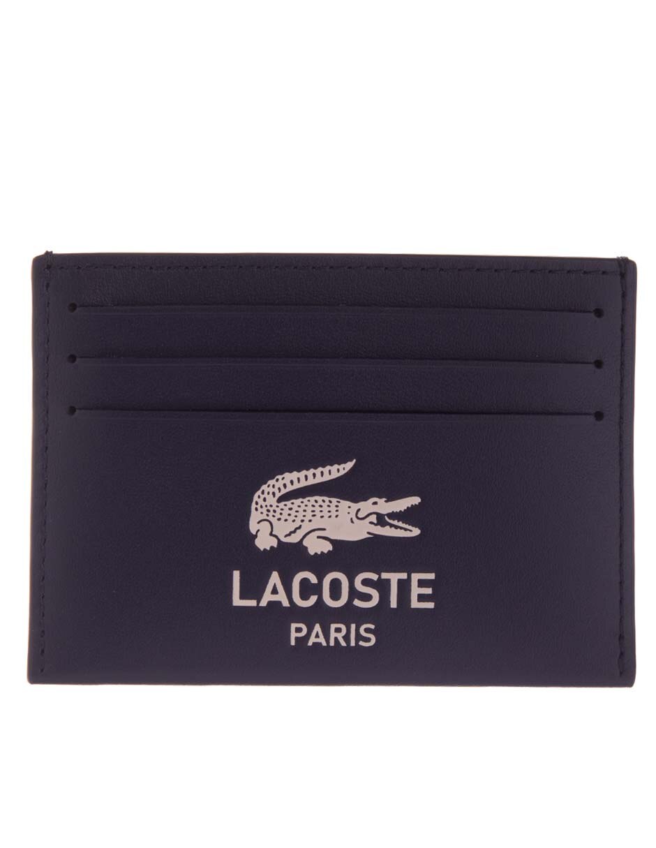 Tarjetero Lacoste piel para hombre Liverpool