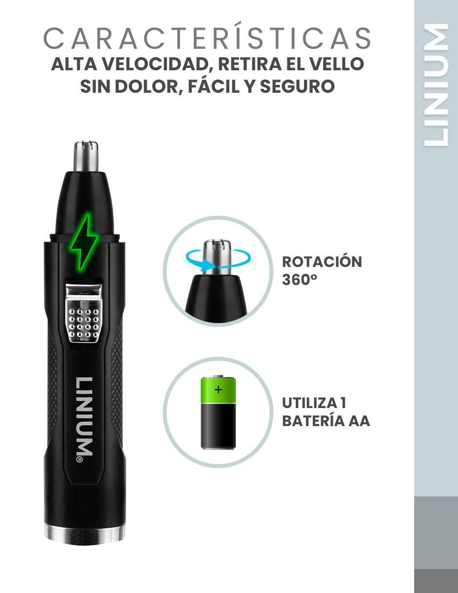 Rasuradora de vello facial y nasal LN-348 3