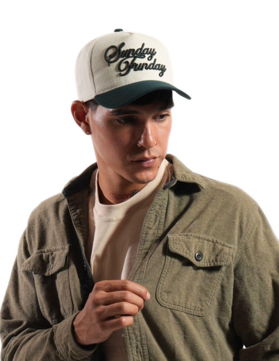 Gorra visera curva cerrada casual para hombre 5