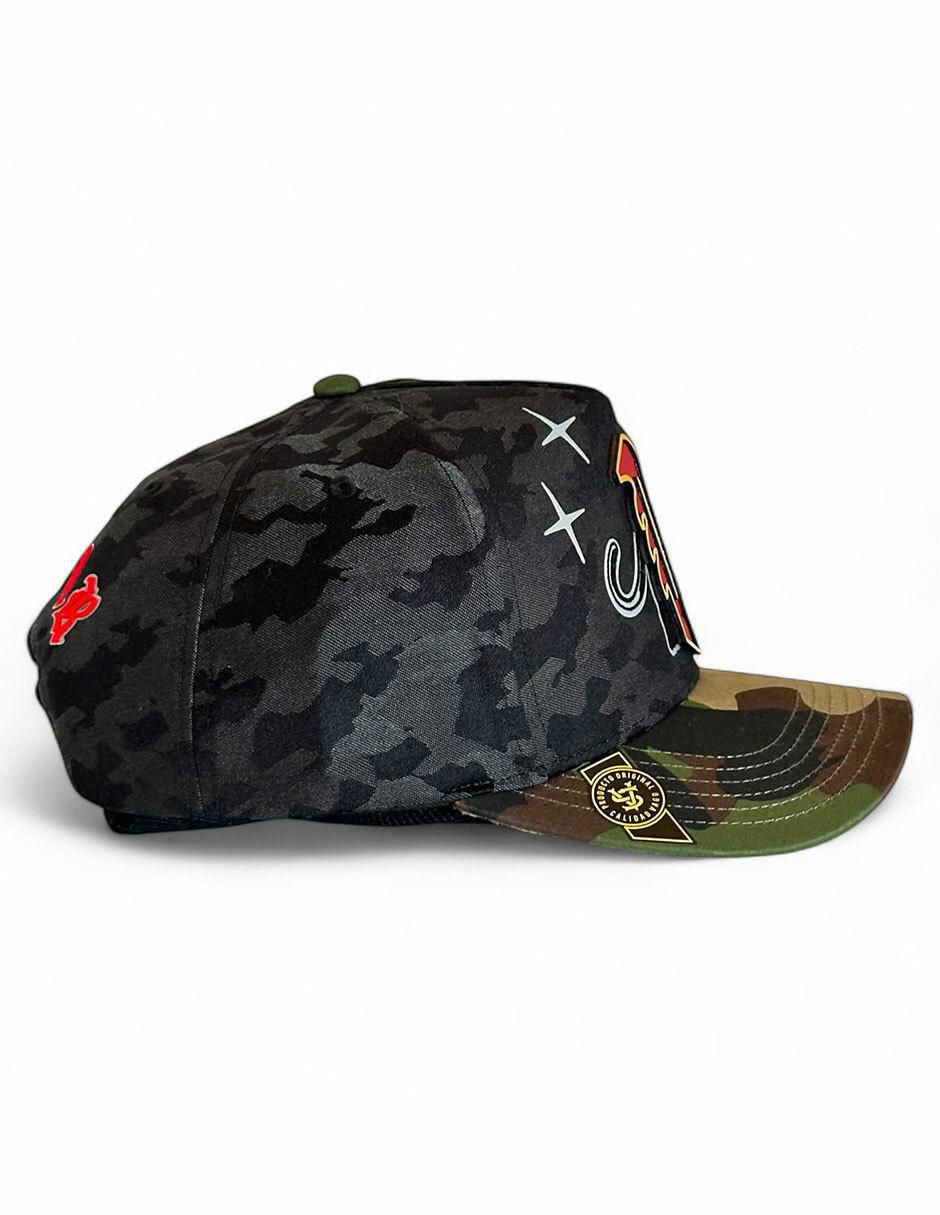 Gorra con visera curva casual No Fear Camuflaje para adulto 4