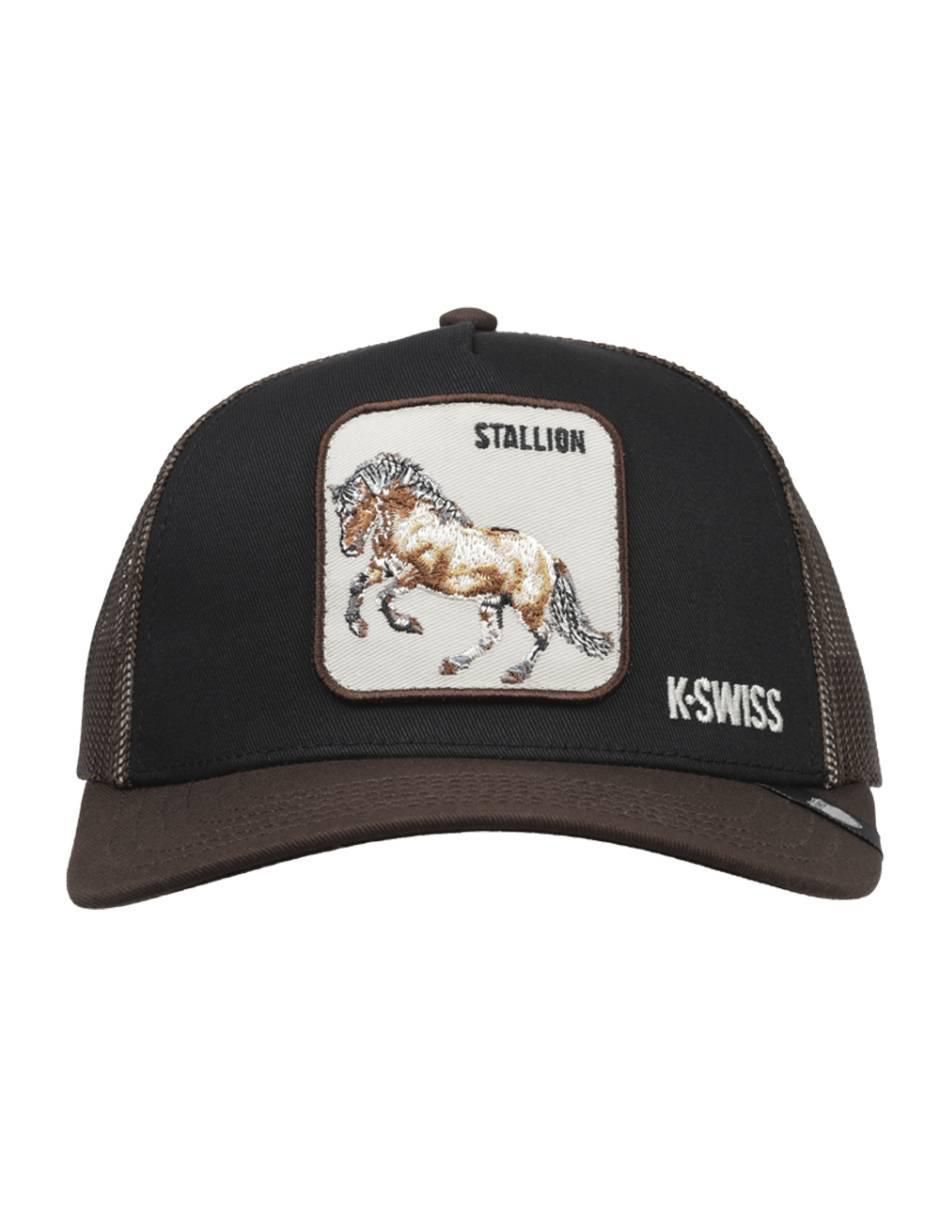 Gorra visera semicurva broche casual Caballo adulto 1