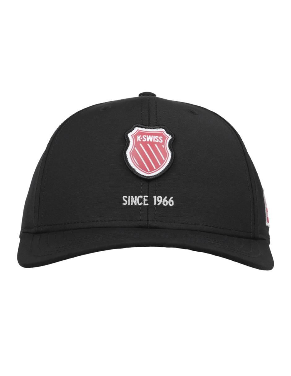 Gorra visera semicurva broche casual K-Swiss Cort adulto
