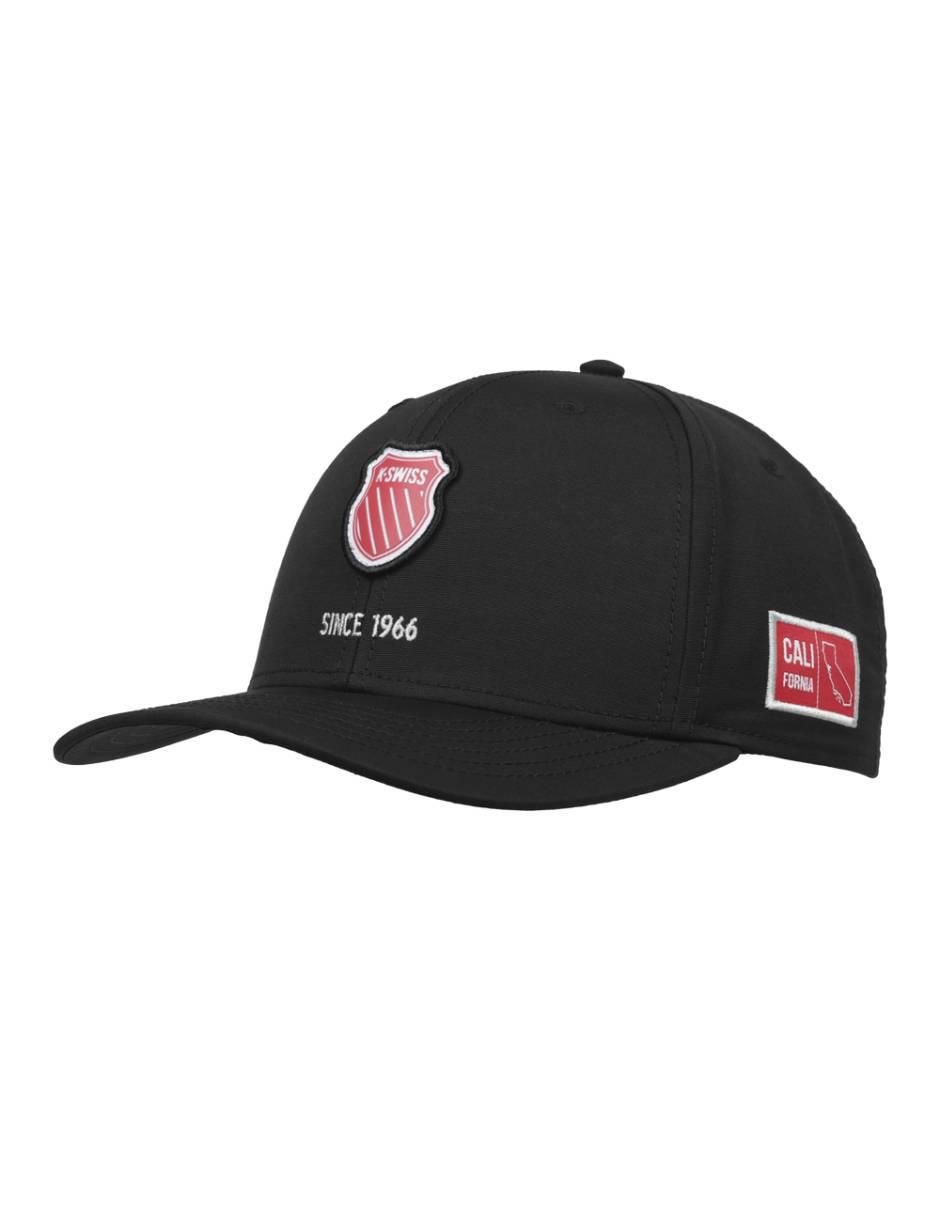 Gorra visera semicurva broche casual K-Swiss Cort adulto
