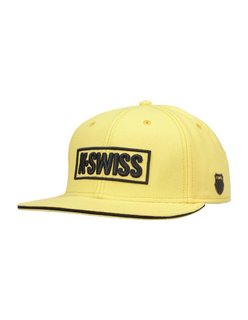 Gorra visera plana broche casual K-Swiss Real adulto