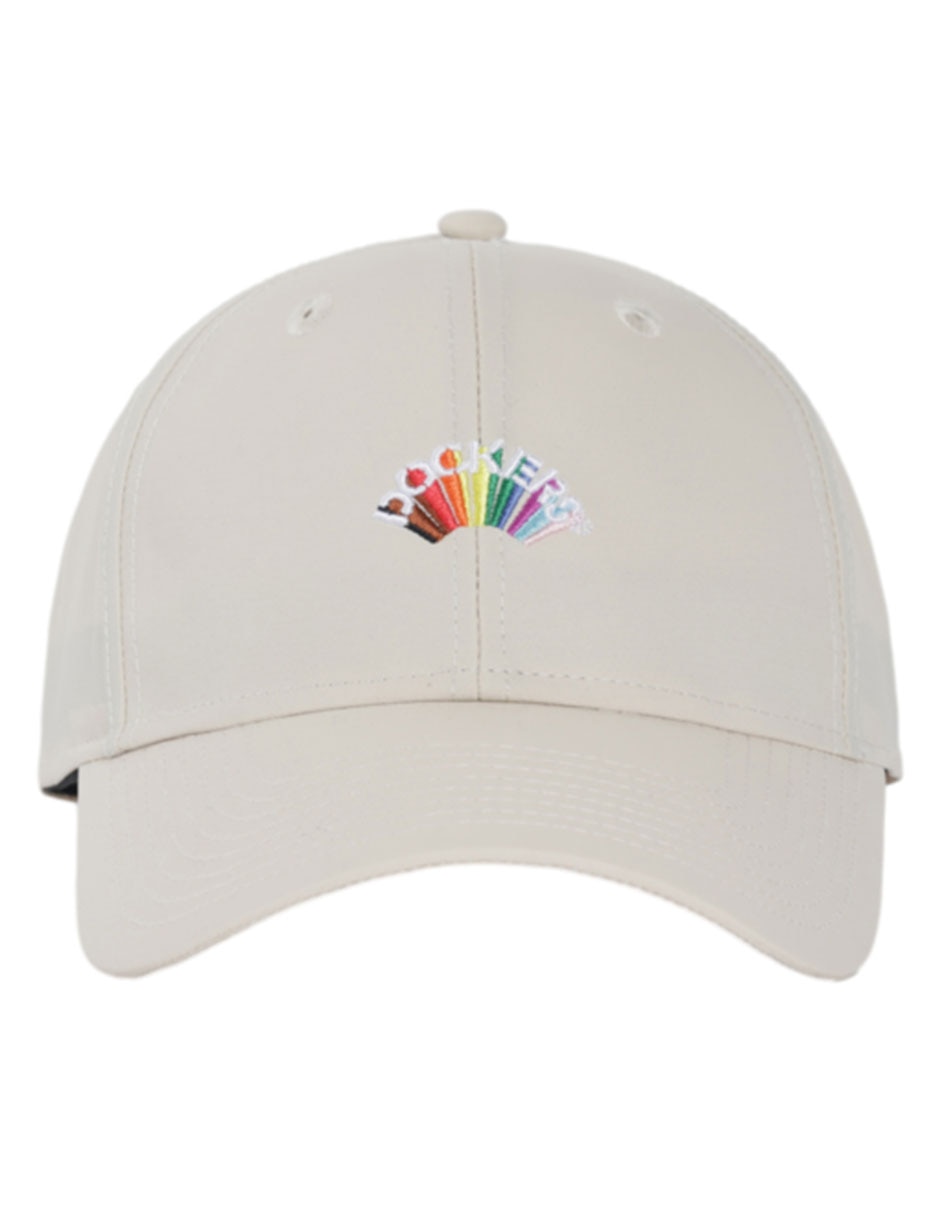 Gorra con visera curva correa ajustable para adulto