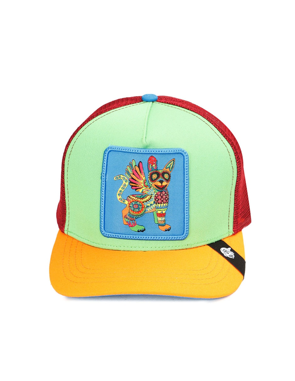 Gorra con visera curva Iconos Alebrije alas unisex Gorra con visera curva Iconos Alebrije alas unisex