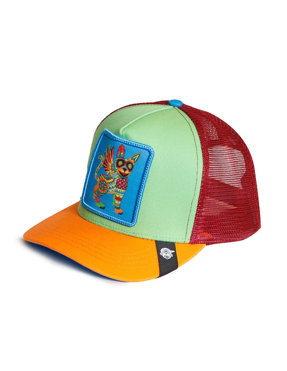 Gorra con visera curva Iconos Alebrije alas unisex 2
